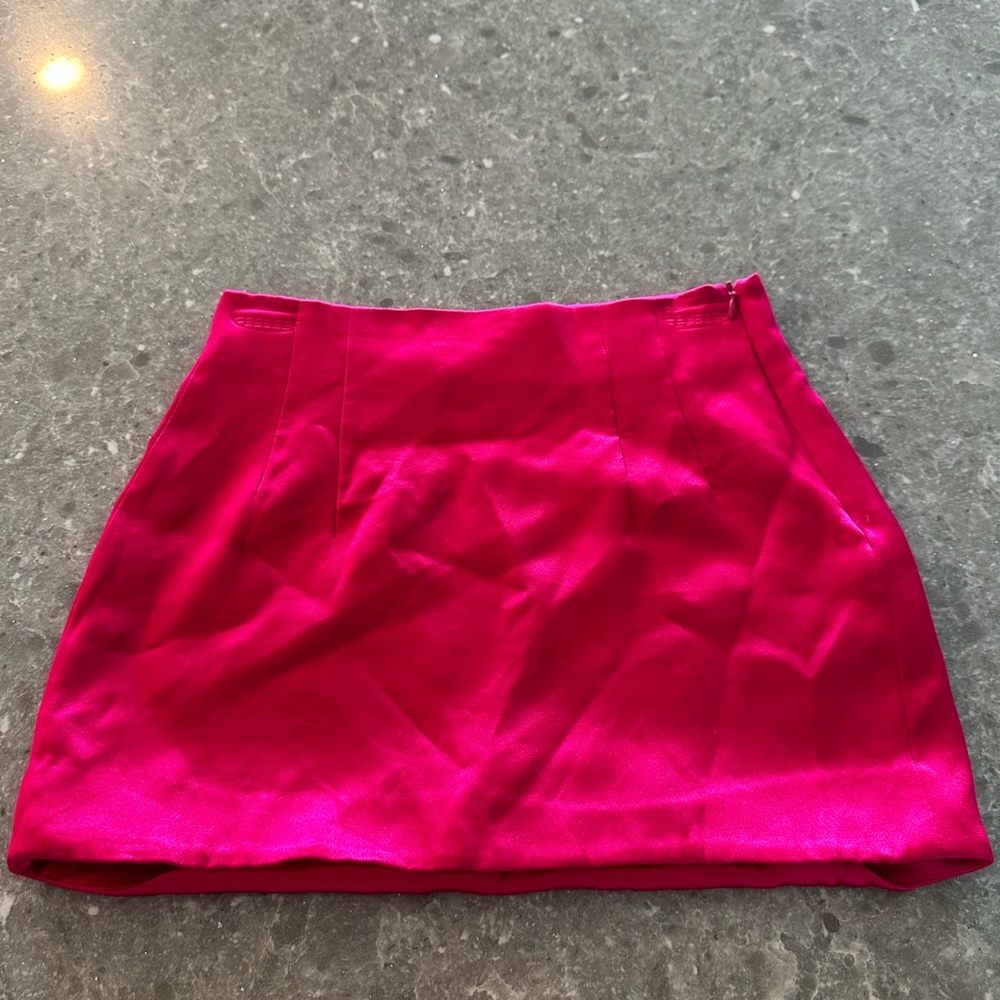 Pink Zara skirt